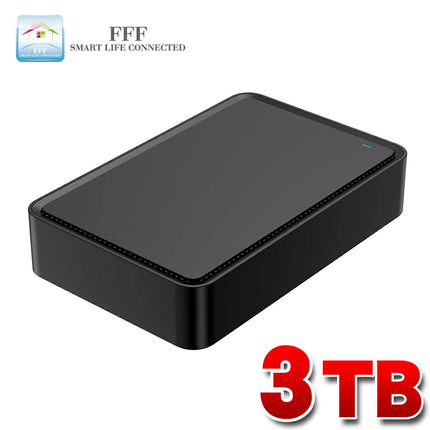 FFF SMART LIFE CONNECTED 外付けHDD 3TB TV録画対応 USB3.2 Gen1 Windows11 3.5インチ 1年保証 MAL33000EX3-BK