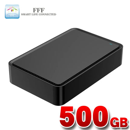 FFF SMART LIFE CONNECTED 外付けHDD 500GB TV録画対応 USB3.2 Gen1 Windows11 3.5インチ 1年保証 MAL3500EX3-BK