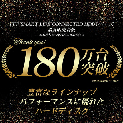 FFF SMART LIFE CONNECTED 内蔵HDD 4TB 3.5インチ SATA 回転数 7200rpm 6ヶ月保証 MAL34000SA-T72