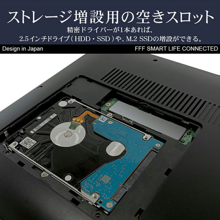 中古 IRIE ノートパソコン Celeron3867U Windows10 14.1インチ 64GB メモリ 4GB 30日保証 MAL-FWTVPC02BB-00M21F0M-U