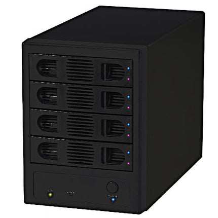 【公式】FFF SMART LIFE CONNECTED HDD ケース HDD4台搭載タワーケース 20TB HDD対応で最大80TB MAL-3035SBKU3