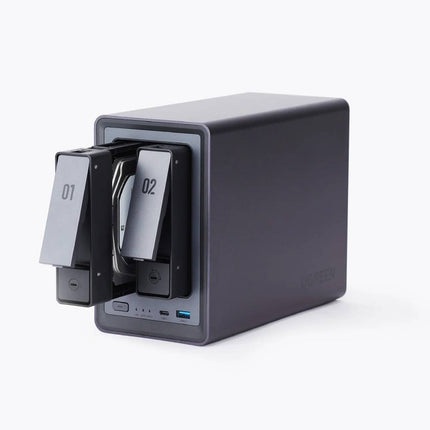 UGREEN NASync DXP2800｜2ベイ NASストレージ 最大76TB対応