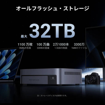 UGREEN NASync DXP480T Plus｜NVMe対応 4ベイ NASストレージ 最大32TB＋拡張対応