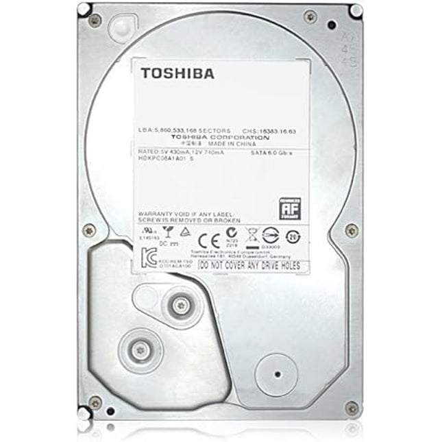 東芝 HDD 5TB 3.5インチ SATA 512e MD04ACA500 7200rpm 128MB リファービッシュ