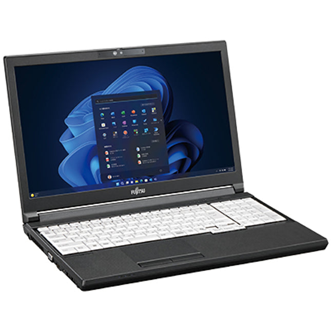 富士通 ノートパソコン アウトレット Office付き 新品 同様 Windows11 15.6インチ SSD 256GB 8GBメモリ Core 5 フルHD DVD-RW Webカメラ FMV FUJITSU LIFEBOOK A5513/RX FMVA0F05FP 訳あり