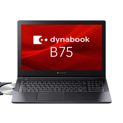 ノートパソコン Office付き 新品 同様 訳あり dynabook B75/HW SSD Core i5-1145G7 DVDマルチ 92万画素 SSD 256GB 16GB メモリ 15.6インチ HD Windows 11 Microsoft Office A6BBHWBALACA