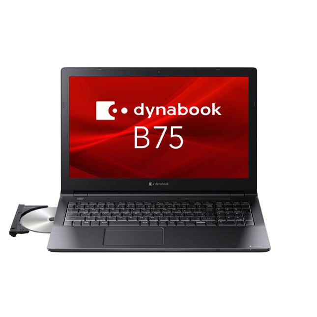 ノートパソコン 新品 同様 訳あり dynabook B75/HW SSD Core i5-1145G7 DVDマルチ 92万画素 SSD 256GB 16GB メモリ 15.6インチ HD Windows 11 A6BBHWBALACA