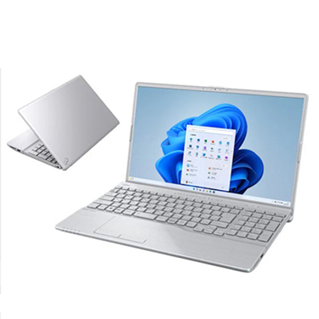 富士通 ノートパソコン アウトレット Office付き 新品 同様 Windows11 15.6インチ SSD 512GB 16GBメモリ Core i7 フルHD DVD-RW Webカメラ FMV FUJITSU LIFEBOOK AH51/H3 FMVA51H3SZ 訳あり