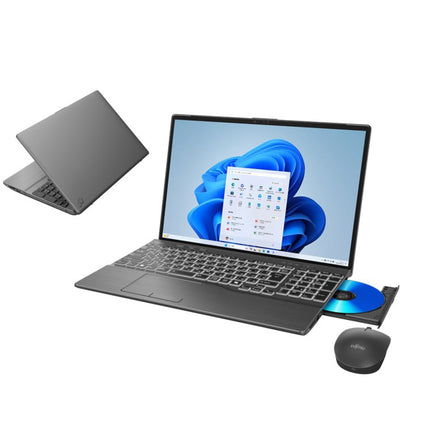富士通 ノートパソコン アウトレット Office付き 新品 同様 Windows11 16インチ SSD 1TB 16GBメモリ Core i7 WUXGA Blu-ray Webカメラ FMV FUJITSU LIFEBOOK AH54/J3 FMVA54J3BZ 訳あり