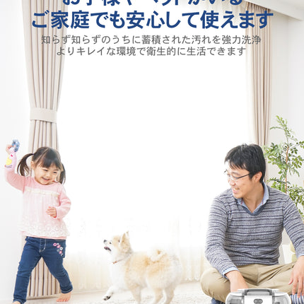 【公式】FFF 加熱式カーペットクリーナー ソファー 布団 布製品 FFF-SW01WH