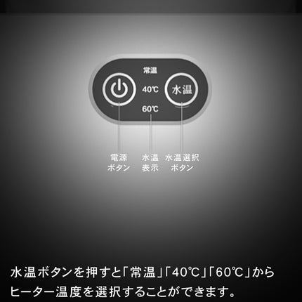 【公式】FFF 加熱式カーペットクリーナー ソファー 布団 布製品 FFF-SW01WH