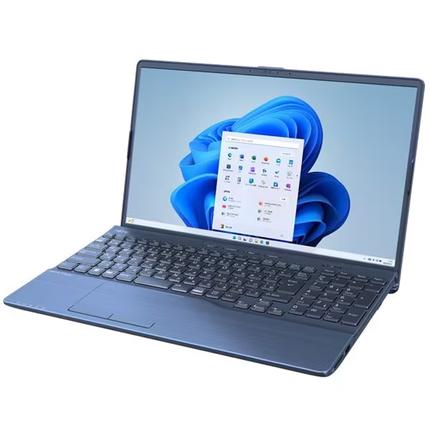 富士通 ノートパソコン アウトレット Office付き 新品 同様 Windows11 15.6インチ SSD 512GB 16GBメモリ Core i5 フルHD DVD-RW Webカメラ FMV FUJITSU LIFEBOOK AH47/H3 FMVA47H3LC 訳あり