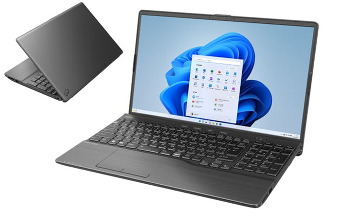 富士通 ノートパソコン アウトレット Office付き 新品 同様 Windows11 15.6インチ SSD 512GB 16GBメモリ Core i5 フルHD DVD-RW Webカメラ FMV FUJITSU LIFEBOOK AH49/H3 FMVA49H3BZ 訳あり