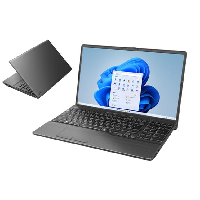 富士通 ノートパソコン アウトレット Office付き 新品 同様 Windows11 15.6インチ SSD 512GB 16GBメモリ Core i5 フルHD DVD-RW Webカメラ FMV FUJITSU LIFEBOOK AH49/H3 FMVA49H3BZ 訳あり