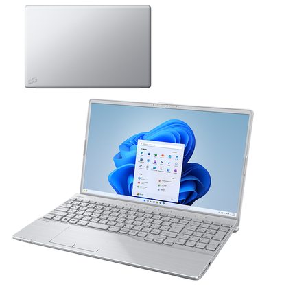 富士通 ノートパソコン アウトレット Office付き 新品 同様 Windows11 15.6インチ SSD 1TB 16GBメモリ Ryzen 5 フルHD Blu-ray Webカメラ FMV FUJITSU LIFEBOOK AH50/H3 FMVA50H3SH 訳あり