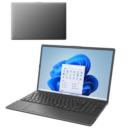 富士通 ノートパソコン アウトレット Office付き 新品 同様 Windows11 16インチ SSD 256GB 16GBメモリ Core i7 WUXGA DVD-RW Webカメラ FMV FUJITSU LIFEBOOK AH50/J3 FMVA50J3BK 訳あり