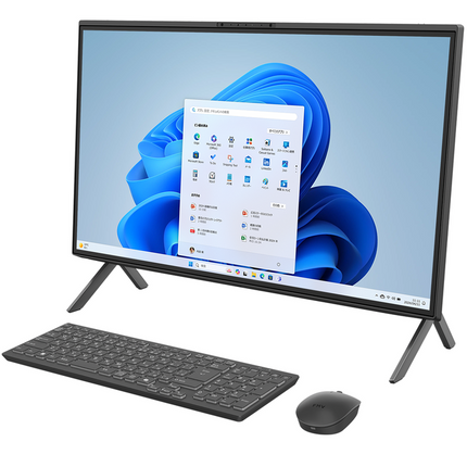 富士通 デスクトップパソコン アウトレット Office付き 新品 同様 Windows11 27インチ 2TB + 512GB SSD 16GBメモリ Core i5 WQHD DVD-RW FMV FUJITSU FMV WF2-K1 FMVFH07001 訳あり