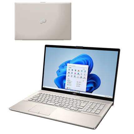 富士通 ノートパソコン アウトレット Office付き 新品 同様 Windows11 17.3インチ 1TB + 512GB SSD 16GBメモリ Core i7 フルHD Blu-ray Webカメラ FMV FUJITSU LIFEBOOK WN1/H1 FMVNH02001 訳あり