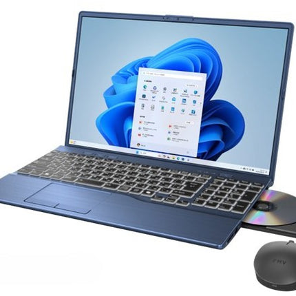 富士通 ノートパソコン アウトレット Office付き 新品 同様 Windows11 16インチ SSD 512GB 16GBメモリ Core i7 WUXGA DVD-RW Webカメラ FMV FUJITSU FMV Note A FMVA75K3LZ 訳あり