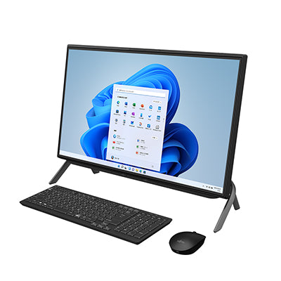 富士通 デスクトップパソコン アウトレット 新品 同様 Windows11 23.8インチ SSD 256GB 8GBメモリ Ryzen 5 フルHD DVD-RW Webカメラ FMV FUJITSU ESPRIMO WFB/F3 FMVWF3FB 訳あり