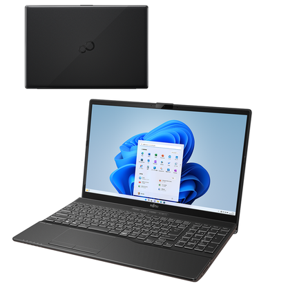富士通 ノートパソコン アウトレット Office付き 新品 同様 Windows11 15.6インチ SSD 256GB 8GBメモリ Ryzen 5 フルHD DVD-RW Webカメラ FMV FUJITSU LIFEBOOK WAA/J1 FMVWJ1AA51 訳あり