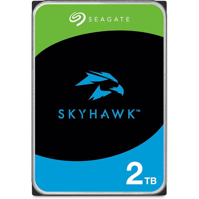 Seagate SkyHawk 2TB HDD ST2000VX008｜監視カメラ・レコーダー向け耐久HDD｜24時間録画・低発熱モデル