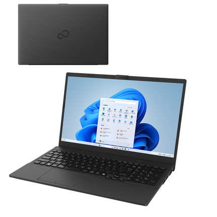 富士通 ノートパソコン アウトレット Office付き 新品 同様 Windows11 15.6インチ SSD 256GB 8GBメモリ Celeron フルHD Webカメラ FMV FUJITSU FMV Lite WA1/J2 FMVWJ2A111 訳あり