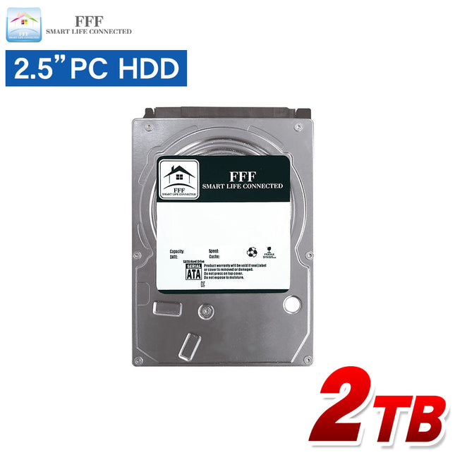 【公式】FFF SMART LIFE CONNECTED 内蔵HDD 2TB  2.5インチ SATA 回転数 5400rpm 6ヶ月保証 MAL22000SA-T54H2