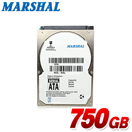 【公式】FFF SMART LIFE CONNECTED 内蔵HDD 750GB 2.5インチ SATA 回転数 5400rpm 6ヶ月保証 MAL2750SA-T54