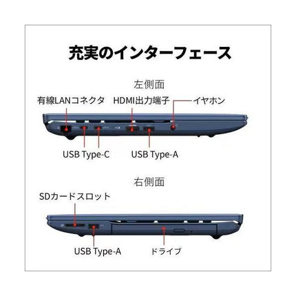 富士通 ノートパソコン Office付 新品 同様 windows11 16型 Intel Core i7-1355U 16GB SSD 512GB FMV A75-K3 FMVA75K3LY 訳あり 新古 アウトレット