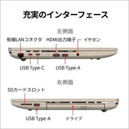 富士通 ノートパソコン Office付 新品 同様 windows11 16型 AMD Ryzen7-7735U 16GB SSD 512GB FMV A77-K3 FMVA77K3GA 訳あり 新古 アウトレット