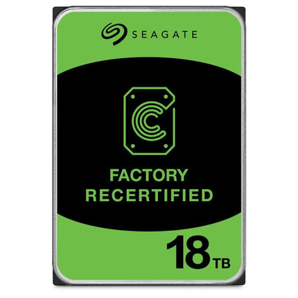 SEAGATE 3.5インチ 18TB 7200rpm SATA 256MB NAS RAID HDD ST18000NT001 IronWolf Pro 国内正規代理店品 整備済み品 180日保証