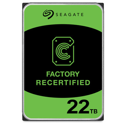 Seagate Exos X ST22000NM000C 整備済み 22TB 3.5インチ 内蔵HDD｜サーバー・データセンター用 国内正規代理店品 180日保証