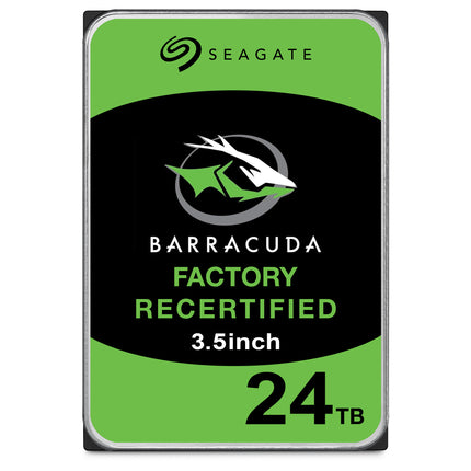 Seagate Barracuda ST24000DM001 整備済み 24TB 3.5インチ 内蔵HDD｜デスクトップPC換装・増設用 国内正規代理店品 180日保証