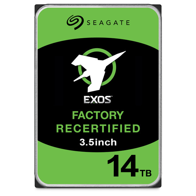 Seagate Exos X ST14000NM001G 整備済み 14TB 3.5インチ 内蔵HDD｜サーバー・エンタープライズ向け 国内正規代理店品 180日保証