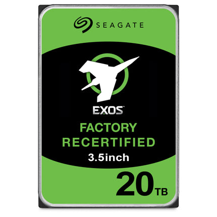 Seagate Exos X 20TB HDD ST20000NM004C 整備済み｜エンタープライズ・サーバー NAS向け｜24時間稼働・高耐久モデル 国内正規代理店品 180日保証