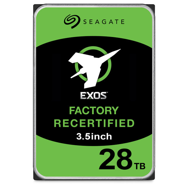 Seagate Exos 28TB HDD ST28000NM001C-F 整備済み｜エンタープライズ・サーバー NAS向け｜24時間稼働・高耐久モデル 国内正規代理店品 180日保証