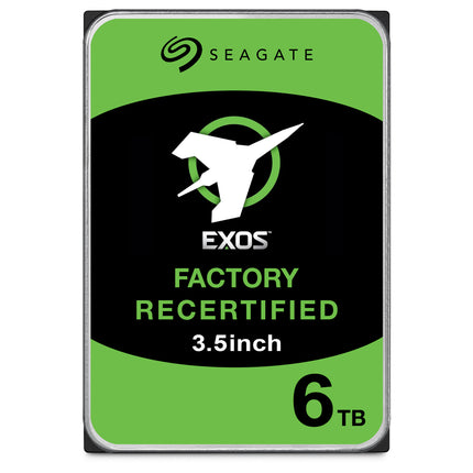 Seagate Exos 6TB HDD ST6000NM001C 整備済み｜エンタープライズ・サーバー／NAS向け｜24時間稼働・高耐久モデル 国内正規代理店品 180日保証