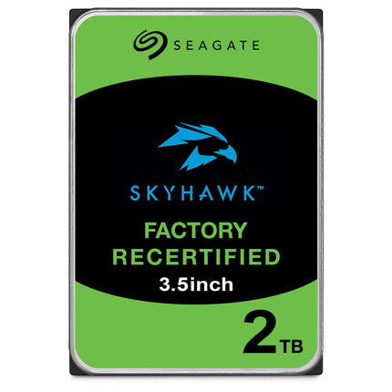 Seagate SkyHawk 2TB HDD ST2000VX017｜監視カメラ・DVR/NVR録画用｜24時間稼働・高耐久モデル