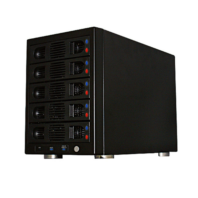 HDD ケース USB3.0 SATA3 RAID 5台 30TB対応 最大150TB 収納HDDケース MAL355EU3R【公式】 FBA