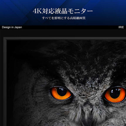 【公式】IRIE ゲーミングモニター 27インチ リフレッシュレート 60Hz 3840x2160 4K HDR対応 FFF-LD27P2