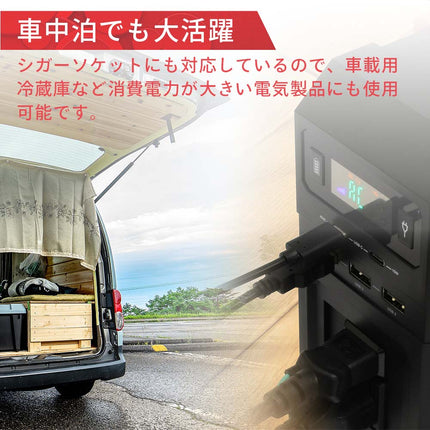 【公式】ポータブル電源 500W 大容量 120000mAh 444Wh PSE認証済 蓄電池 充電 コンセント USB バッテリー キャンプ 防災 アイリー FFF-PB120K1