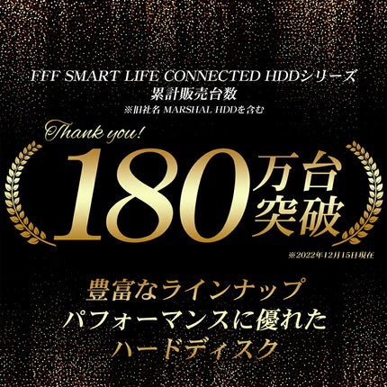 【公式】FFF SMART LIFE CONNECTED 内蔵HDD 500GB 3.5インチ SATA 回転数 7200rpm 6ヶ月保証 MAL3500SA-T72