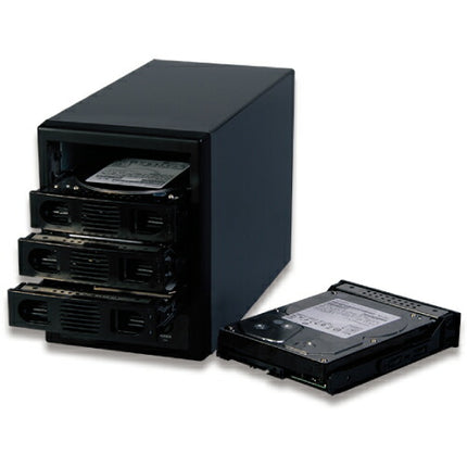 【公式】FFF SMART LIFE CONNECTED HDD ケース HDD4台搭載タワーケース 20TB HDD対応で最大80TB MAL-3035SBKU3
