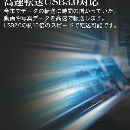 【公式】FFF SMART LIFE CONNECTED ポータブル外付けHDD 250GB TV録画対応 USB3.2 Gen1 Windows11 2.5インチ 1年保証 MAL2250EX3-BK